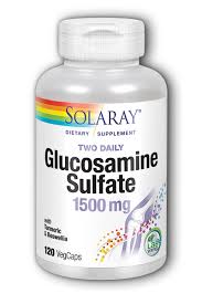 Solaray, Two Daily Glucosamine Sulfate with Turmeric & Boswellia