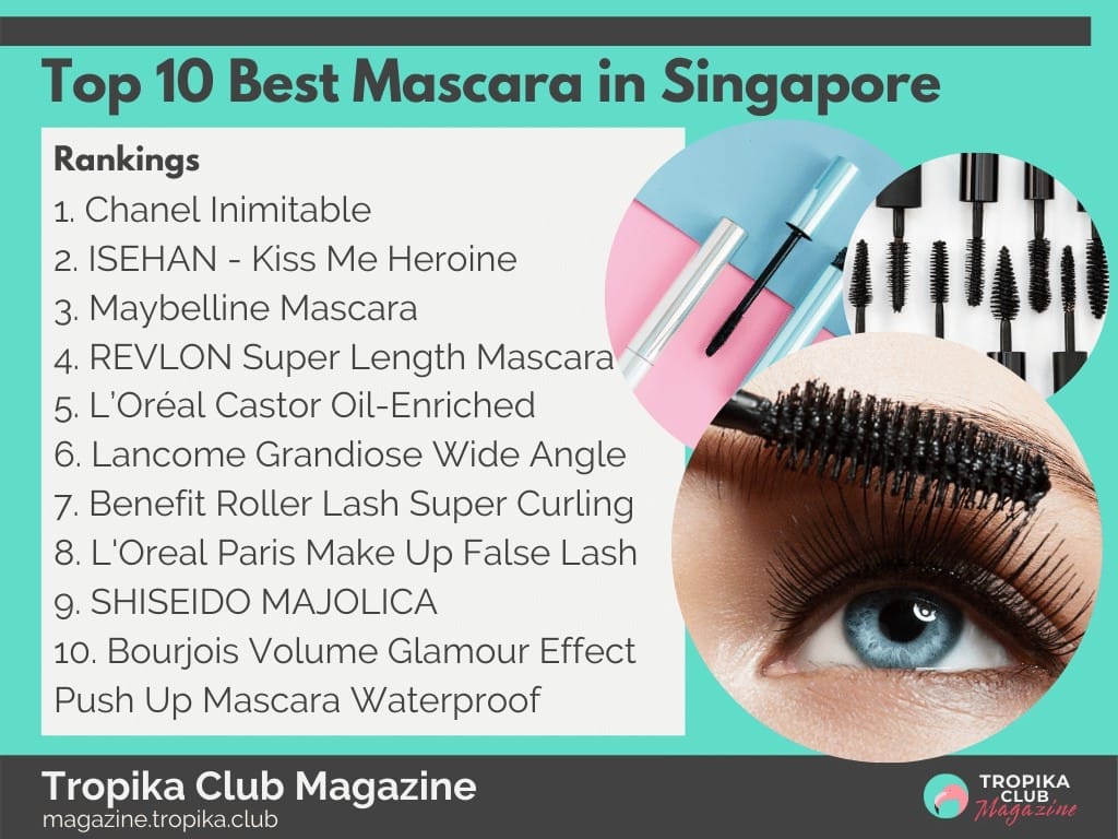 Top 10 Best Mascara in Singapore
