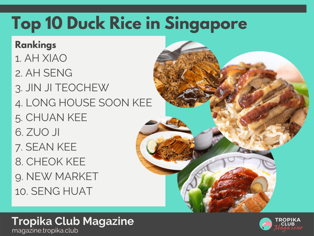 Top 10 Duck Rice in Singapore