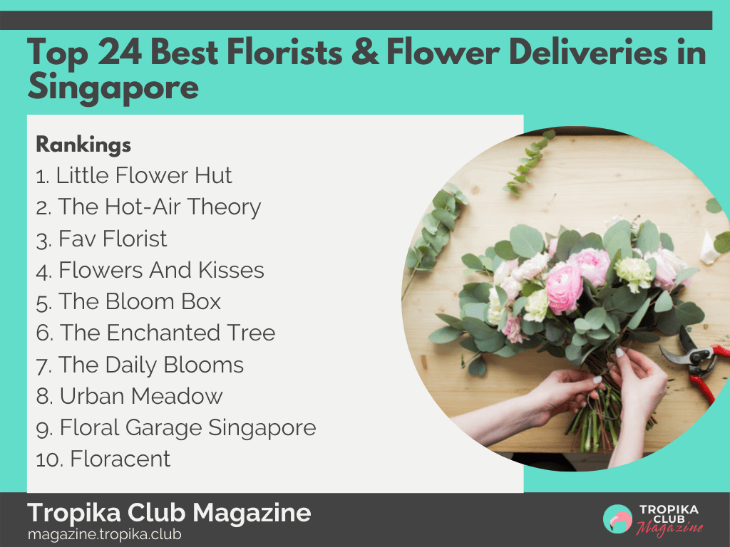 2021 Tropika Magazine Image Snippet - Top 24 Best Florists & Flower Deliveries in Singapore