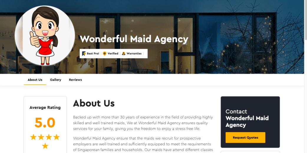 wonderful maid agency singapore - maid agencies in singapore