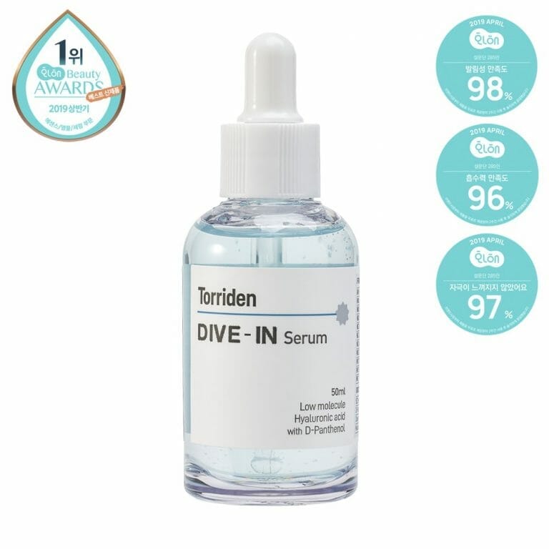 Torriden Dive-In Serum 50ml / low molecule hyaluronic acid with D-panthenol  | Shopee Singapore