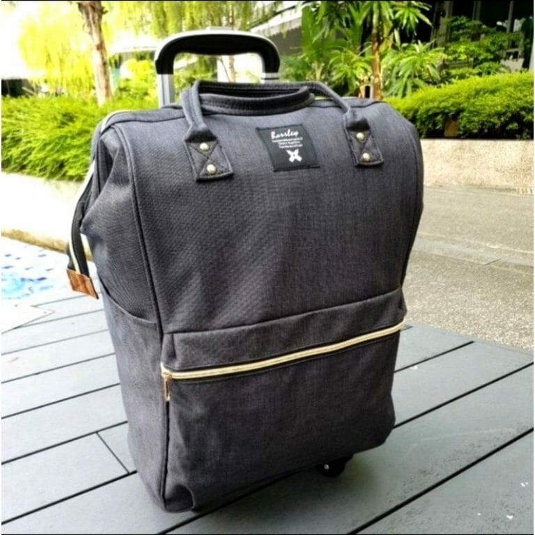 Simple 360° 4-Wheel Trolley Shopping Bag / Backpack (SG Seller) | Shopee  Singapore