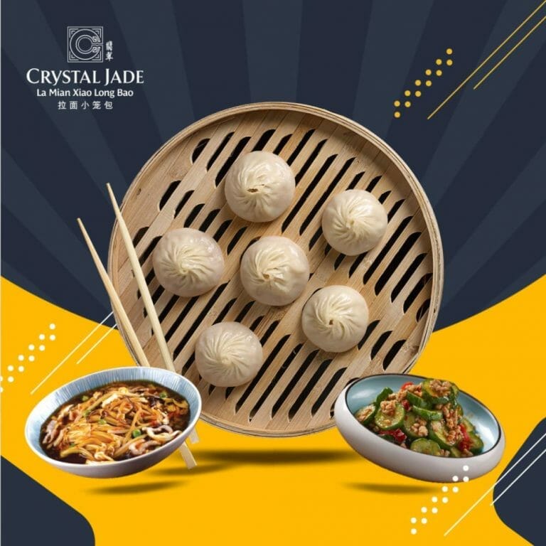 Ready your appetite for Crystal Jade's Xiao Long Bao buffet — only at Bugis  Junction, from S$32.80+ per pax