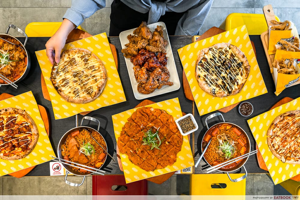 Popular Halal Korean Fried Chicken Eatery NeNe Chicken Opens In Paya Lebar  With Korean Pizzas And More
