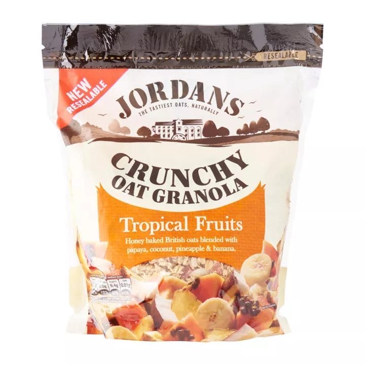 Jordans Crunchy Oat Granola Tropical Fruits | Lazada Singapore