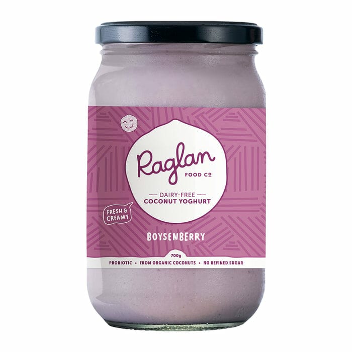 Raglan Food Company Coconut Yoghurt - Boysenberry 700ml — pandamerchant -  Singapore