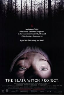 Theatrical poster for The Blair Witch Project
